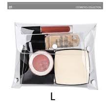 clear toiletry cosmetic transpa set