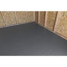 G Floor Shed Floor Cover Slate Grey Diamond Tread 8 X 10
