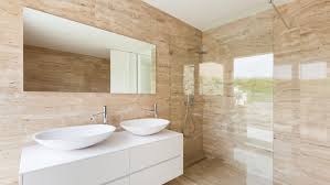 E como fica embutido na parede, aproveita melhor o espaço e a circulação.também se adapta facilmente em qualquer estilo de banheiro. Marmore Travertino 48 Dicas E Fotos Para Um Ambiente Moderno 2021