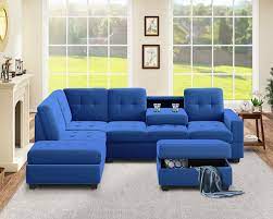 sectional sofa with storage ottoman and