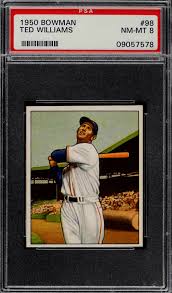 Grades (click to filter results) 9 8.5 8 7.5 7 6.5 6 5.5 5 4.5 4 3.5 3 2.5 2 1.5 1 auth. Ted Williams Baseball Card Top 10 Cards And Buyers Guide