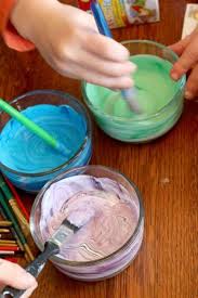 Painting Glass Jars Idea