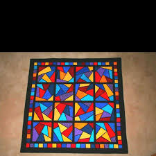 Stained Glass Quilt Quilting Designs