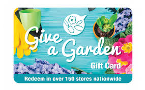 give a garden gift card gift station