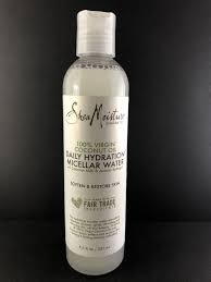 shea moisture 100 percent virgin coconut oil daily hydration micellar