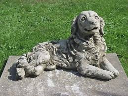 Golden Retriever Dog Garden Statue