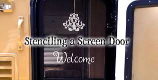 Screen Door On A Casita Travel Trailer