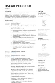 Desktop Support Technician Resume Cover Letter Samples