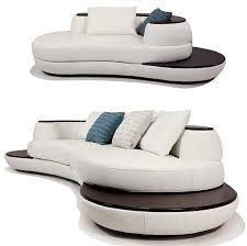 Modern Italian Leather Sofa Stylish