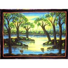 Natural Scenery Painting Size 2x3 Feet