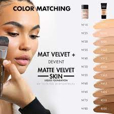 makeup forever mat velvet foundation 40