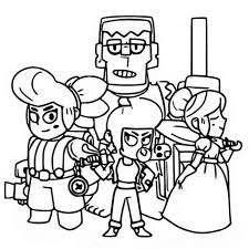 2 мин и 17 сек. Brawl Stars Coloring Pages Dinamike Coloring And Drawing