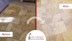 see how a grout cleaning service worked