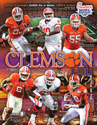 2012 Clemson Football Chick Fil A Bowl Media Guide By