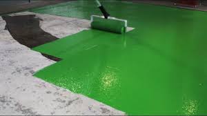 green ral 6032 water based floor paint