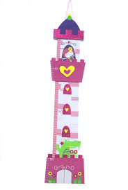 Toddler Height Chart Up To 150cm Pink Princess