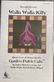 Garden Patch Cats Quilt Block 4 18