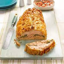 Salmon En Croute Mary Berry gambar png