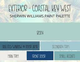 Exterior Coastal Key West Paint Colors