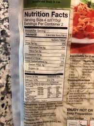 Healthy noodle will finally be available in the following states through costco in the next week or. Healthy Noodles Costco Nutrition Facts Nutritionwalls