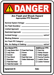 Arc Flash Labels 50 Designs To Choose From Safetysign Com