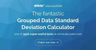 grouped data standard deviation calculator