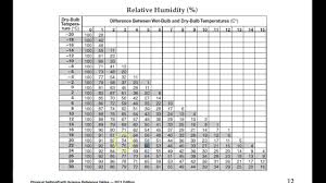 Nace Relative Humidity And Dew Point Chart Elcometer