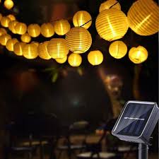 Led Solar Power Chinese Lantern Fairy