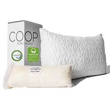 First, remove the cover and put the pillow on a flat surface. Shredded Memory Foam Pillow By Coop Home Goods A2021 Review