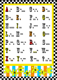 Morse Code Alphabet Juvenile Licensing