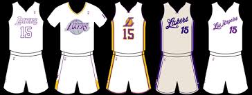 Los angeles/minneapolis lakers complete uniform history with images. Lakers Uniforms Lakerstats Com