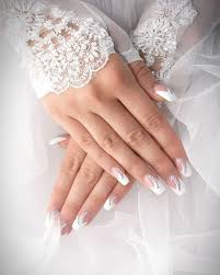 16 awesome wedding nails designs to