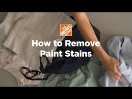 how to get paint out of clothes the