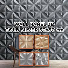 Jual Wall Panel 3d Pvc 50x50 Wallpaper