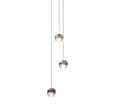 Led Chandelier Glass Ball Pendant Light