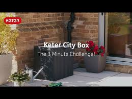 How To Build Keter City Box In 3