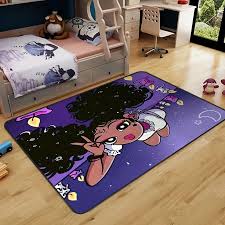 cartoon cute pattern area rug anti