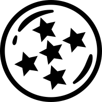 5 star dragon ball transparent. Five Star Dragon Ball Icons Download Free Vector Icons Noun Project