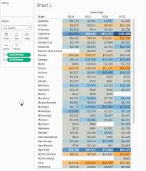 quick table calculations tableau