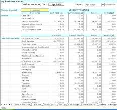 Simple Bookkeeping Template For Excel Acepeople Co