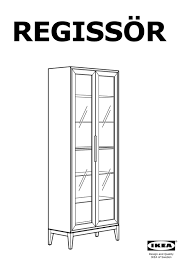 Bruksanvisning Ikea Regissor 78x38