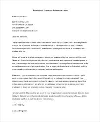 character reference letter sles