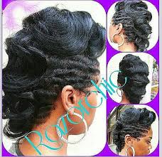 Use a small spoolie to tame your baby hairs at the front and take care of your edges. Awesome Finger Wave Frisuren Fur Langes Haar Neueste Frisuren 2018 Wavey Hair Hair Waves Hair Styles
