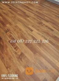 Harga decking tile kayu jati teak 30x30cm lantai runnen garden tile. Vinyl Flooring Motif Kayu Harga Murah Kab Sukoharjo Jualo
