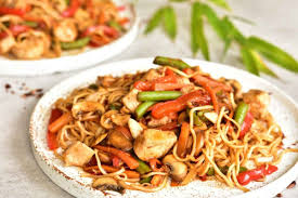 Sweet and sour sauce is one of the most sought after items in chinese cuisine, whether it's serviced with chicken, pork or prawns. Sweet And Sour Chicken With Noodles And Vegetables Everyday Delicious