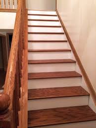 diy stair makeover carpet to hardwood