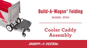 wagon folding cooler caddy embly