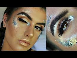af festival glitter makeup
