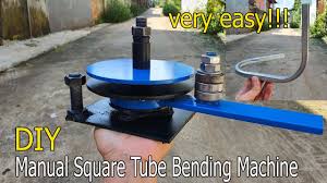 manual square bending machine