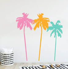 Palm Tree Wall Sticker Removable
